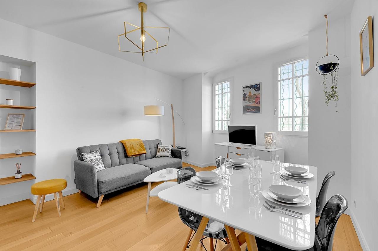 L'Ile Aux Tounis - T3 Moderne Centre De Toulouse Apartment ภายนอก รูปภาพ